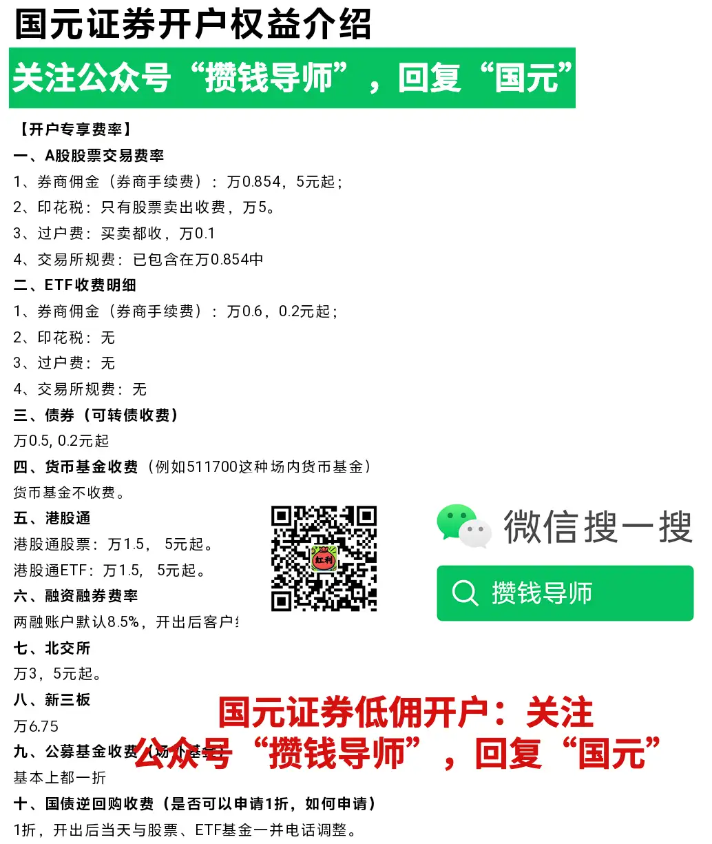 2025年证券开户佣金最低是多少？